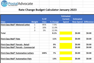 USPS Pricing Updates – January 2023